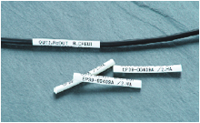 Permanent labels for your cables